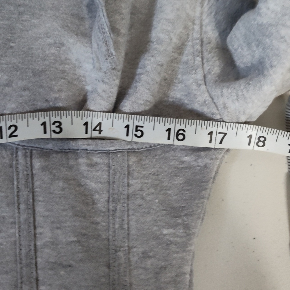 Missguided  Corset Hoodie Gray size 2 - Picture 6 of 6